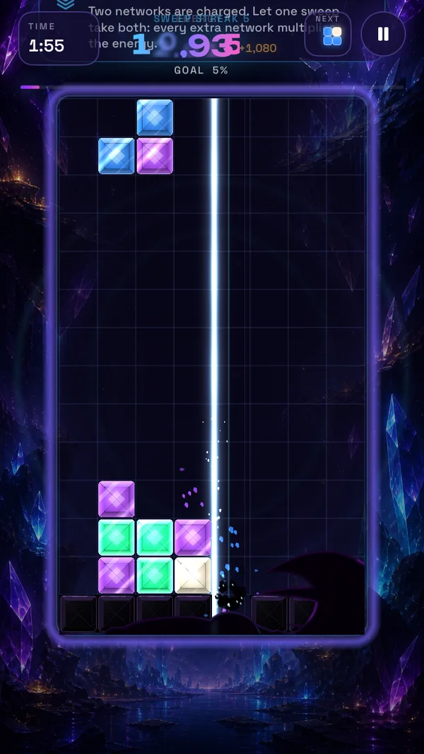 Prism Shift level fifteen, Heartstone.